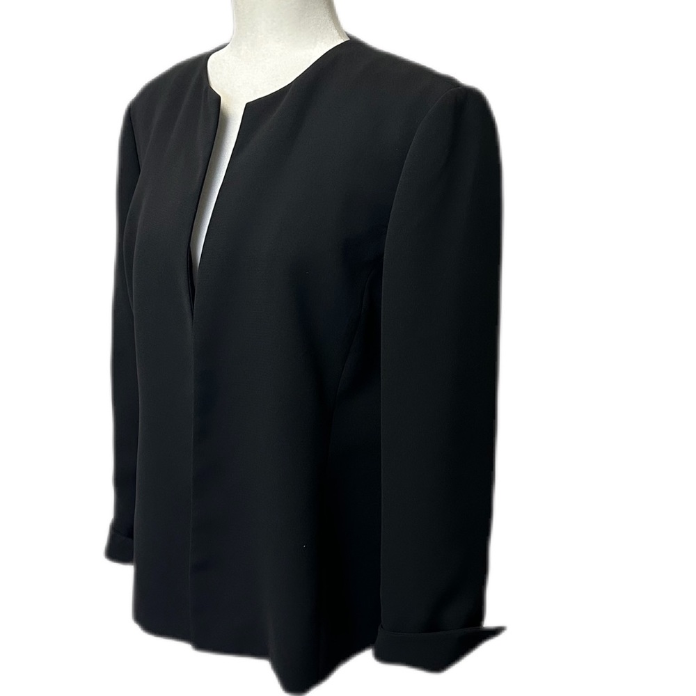 Jones Studio Separates Open Front Collarless Blaz… - image 2